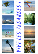 Soleil, plage et d&eacute;tente au bord de l'eau
